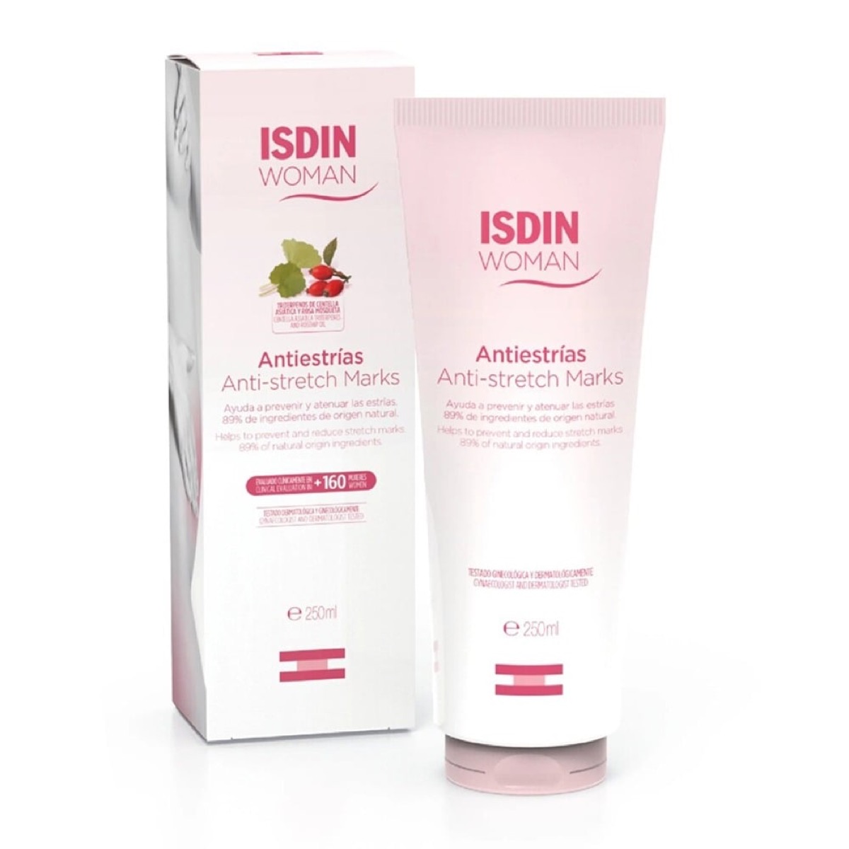 Isdin Woman Antiestrías, crema 250 ml