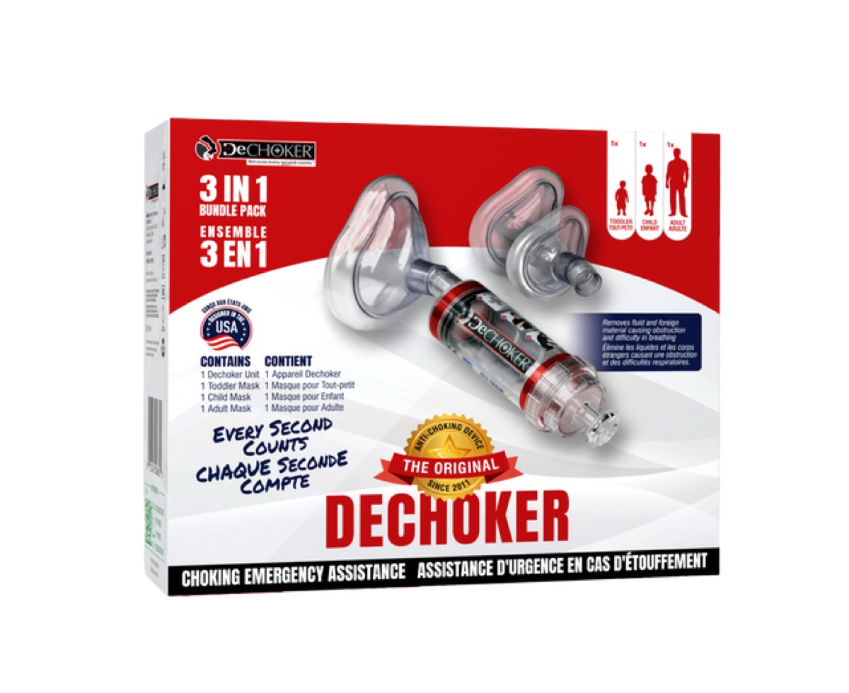 Dechoker Family Rescue Kit 3 en 1 (niño pequeño, niño y adulto)
