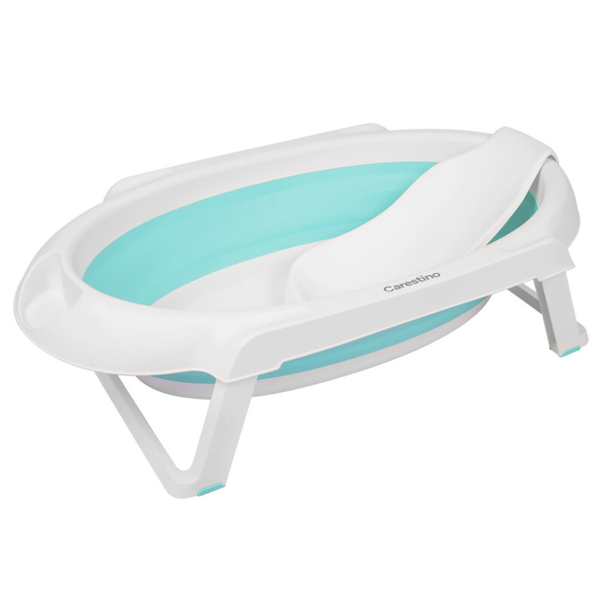 Carestino Bañera plegable con soporte, 30 L