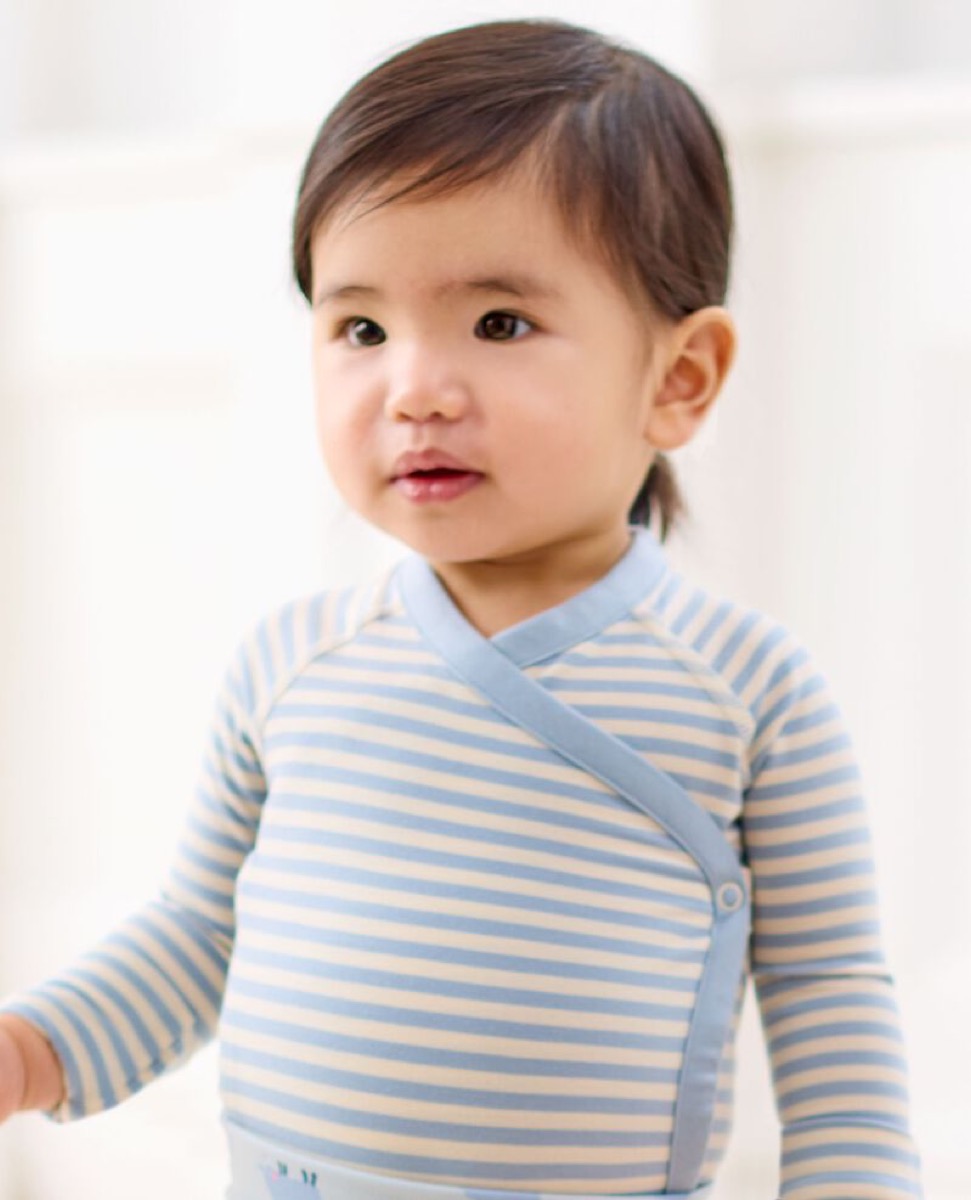 Hanna Andersson Baby Layette Bodysuit HannaSoft (algodón orgánico y TENCEL)