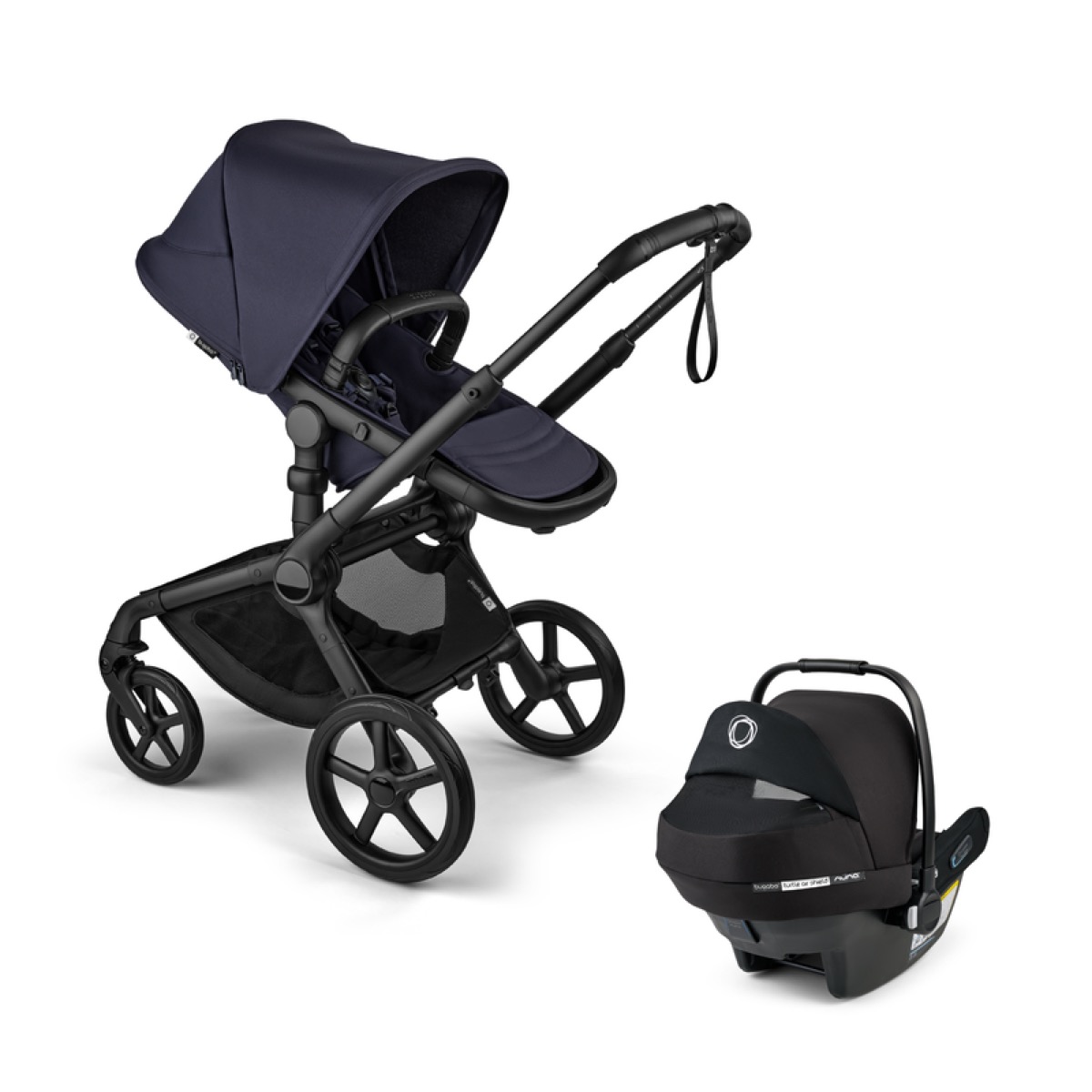 Bugaboo Fox 5 Renew + huevito Turtle Air Shield by Nuna