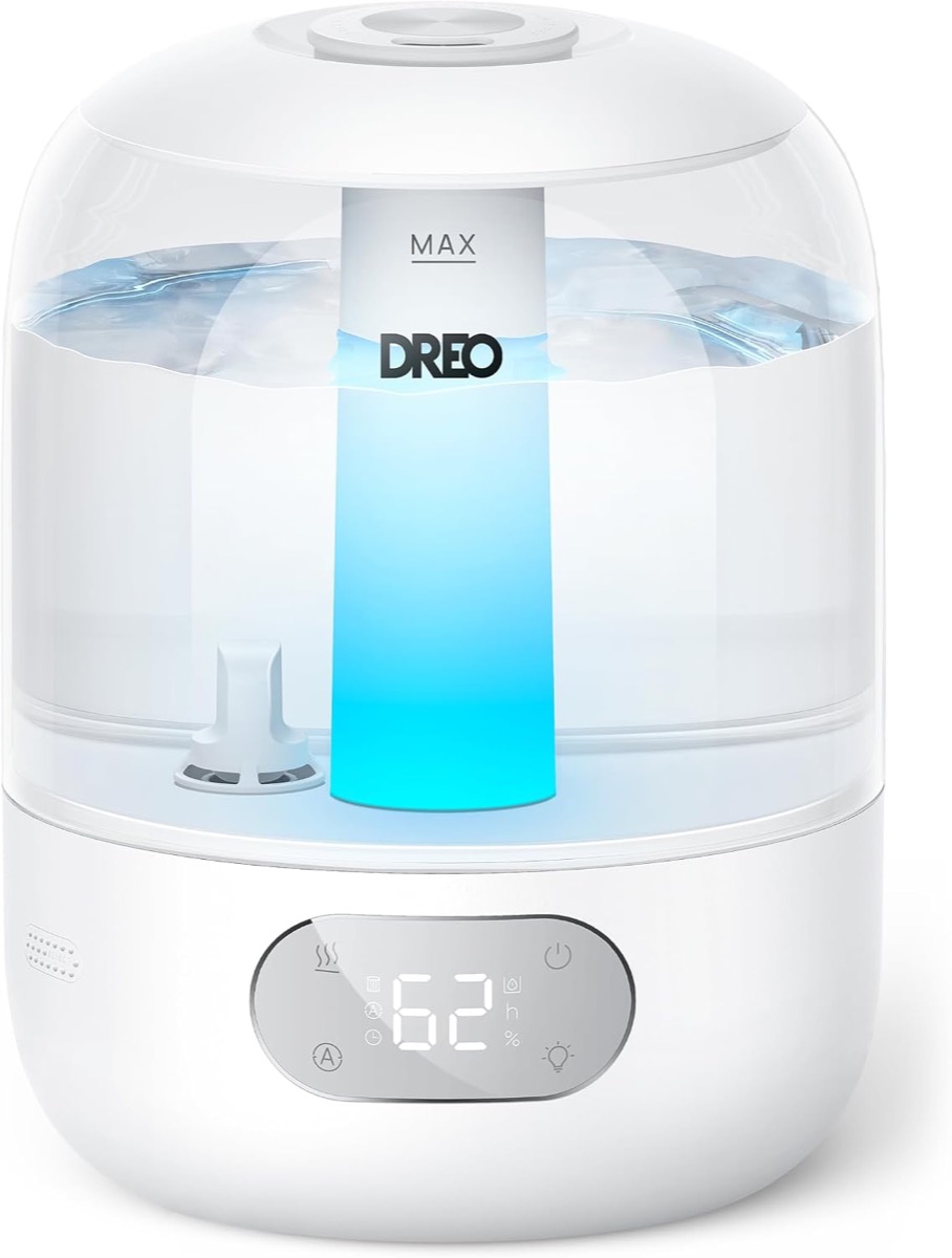 DREO Humidifier 3 L top fill (30 h, 26 dB, 120 V)