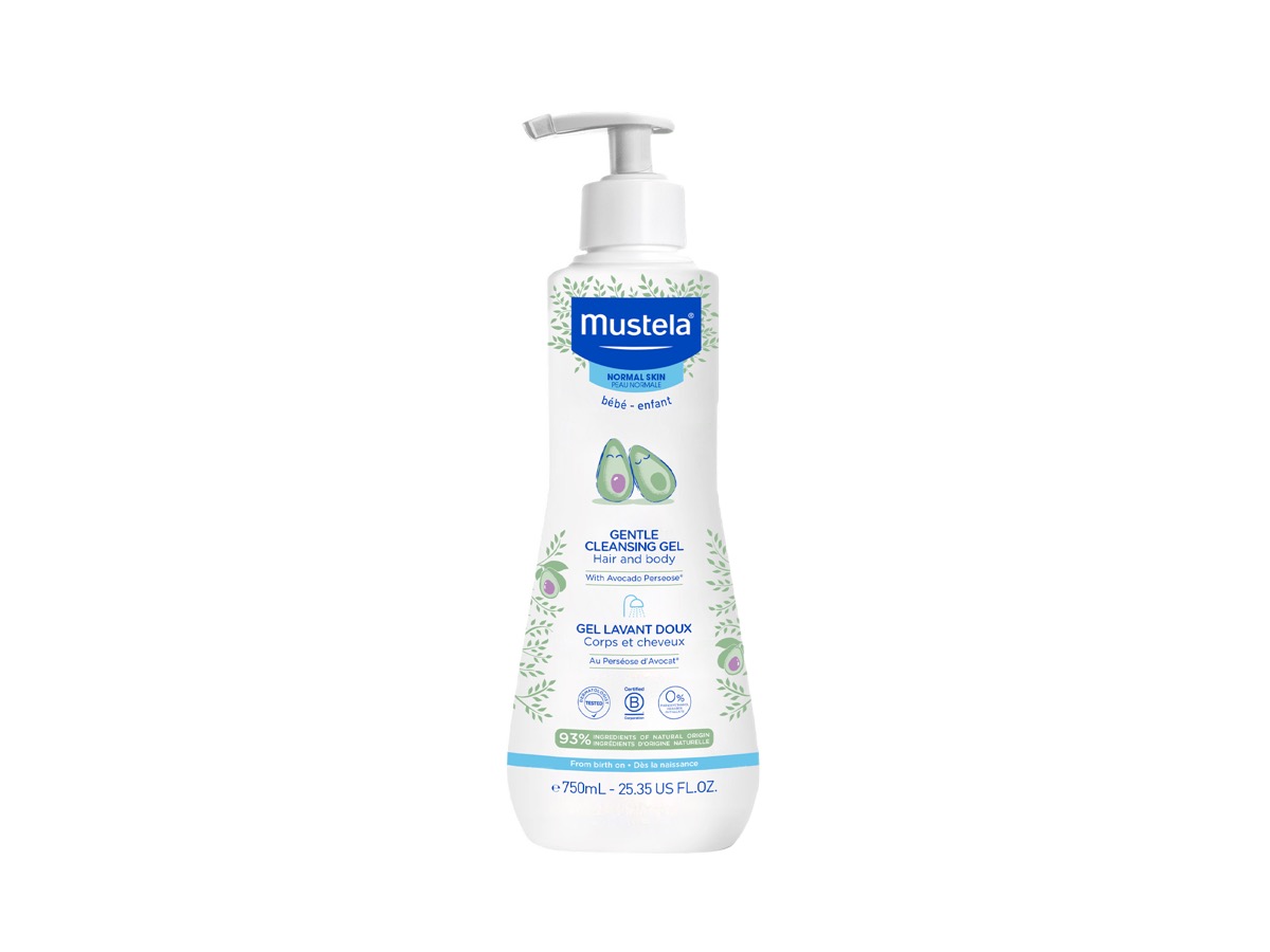 Mustela Gel Limpiador Suave 2 en 1 (cabello y cuerpo) 500 ml