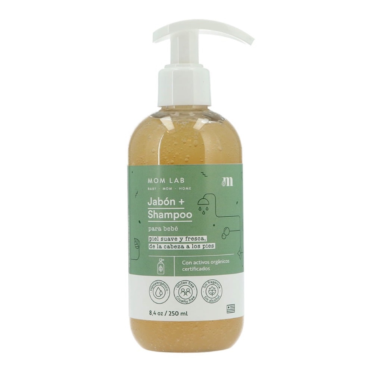 Momlab Jabón + Shampoo para Bebé 250 ml