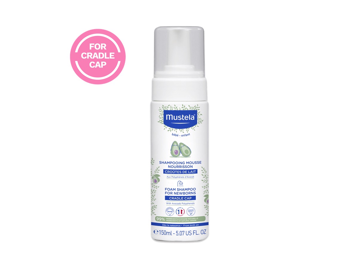 Mustela Champú en espuma para recién nacidos 150 ml