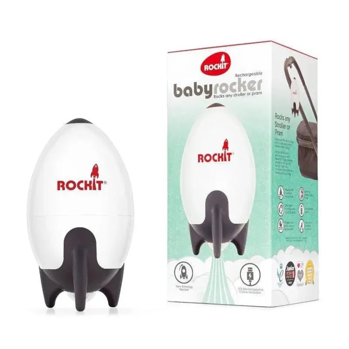 Rockit Rocker recargable (mecedor para cochecito)