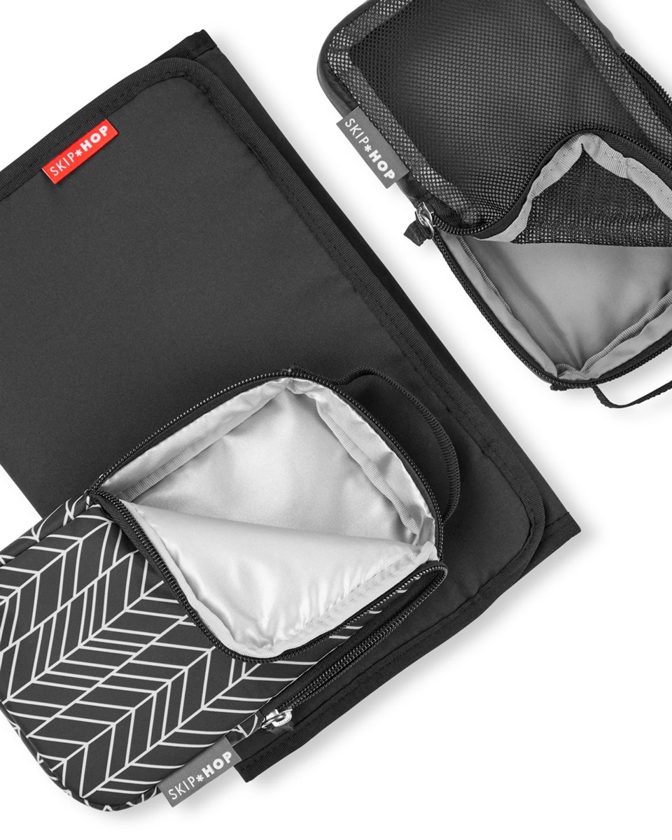 Skip Hop Mochila maternal con compartimento térmico (negra)