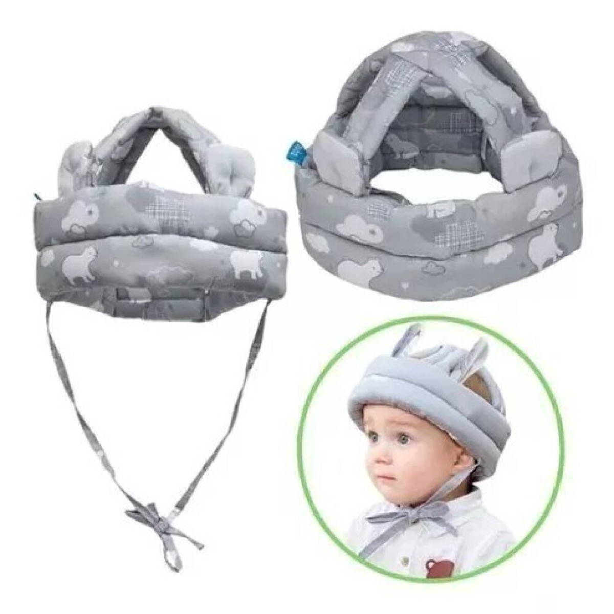 Buba Casco Antigolpes (protector anticolisión, 6-24 meses)