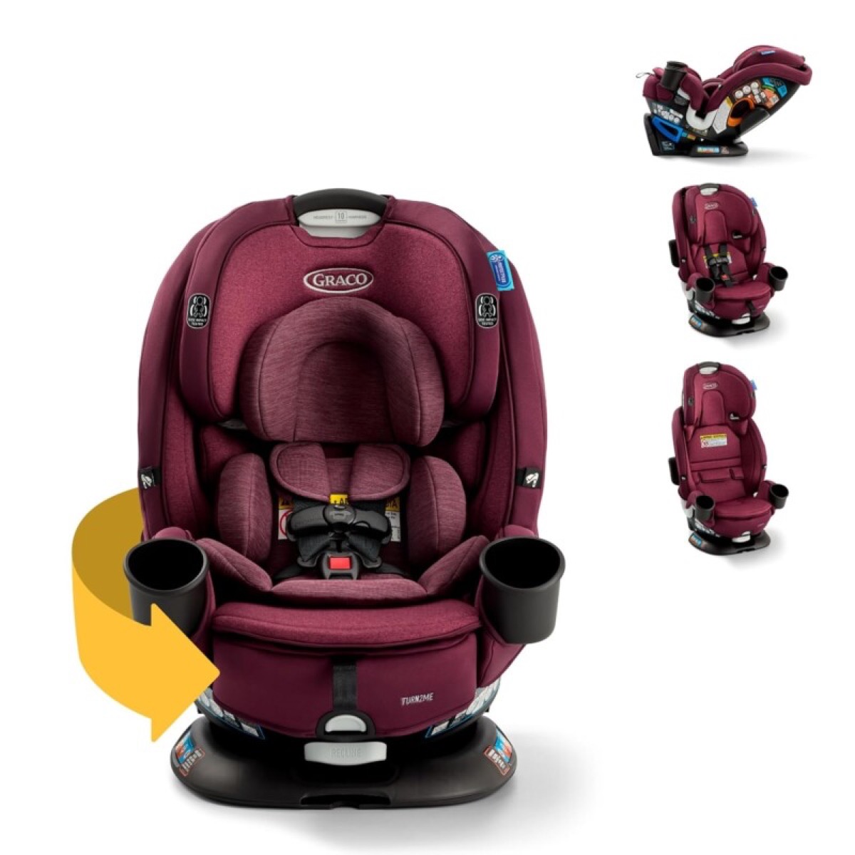 Graco Turn2Me 3 en 1 giratoria 360° (0 a 45 kg)
