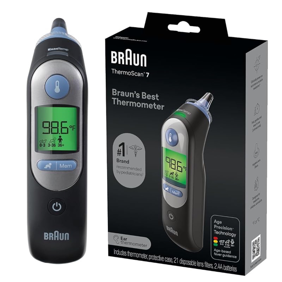 Braun ThermoScan 7 (oído)
