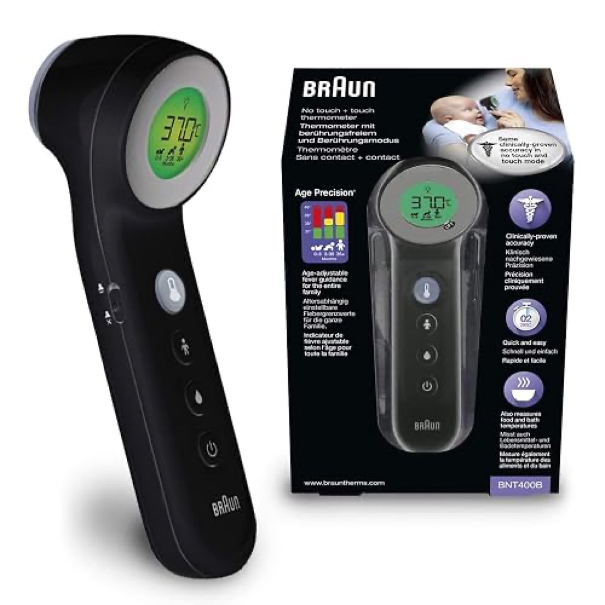 Braun Sensian 7 BNT400 (frente sin contacto)